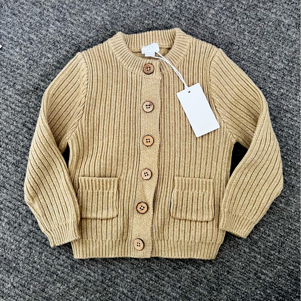 NWT- Jamie Kay - Jesse Cardigan Sweater 100% cotton